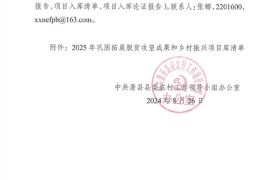 关于印发岷县2025年巩固拓展脱贫攻坚成果 和乡村振兴项目库(中期调整)的通知