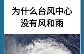 为什么台风眼里没有风？