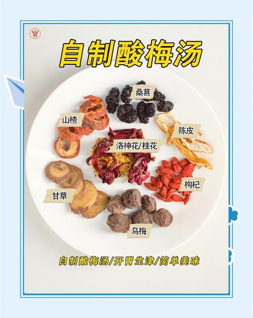 酸梅汤不仅消暑‮渴解‬，而且还能开胃健脾，是夏天不可缺少的消暑饮