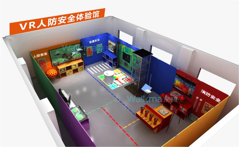 vr安全体验设备被引入到郑州一人防纳凉点