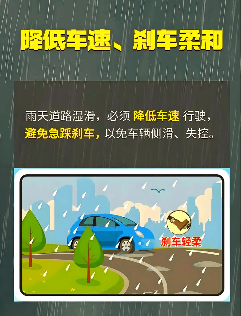 雷雨天行车注意事项