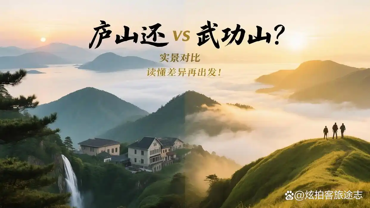 庐山还是武功山？读懂两座名山的差异再做选择