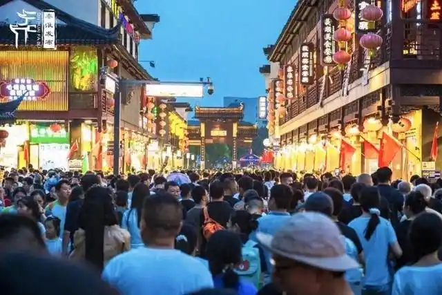 国庆中秋假期，南京夫子庙景区再夺全国第一！